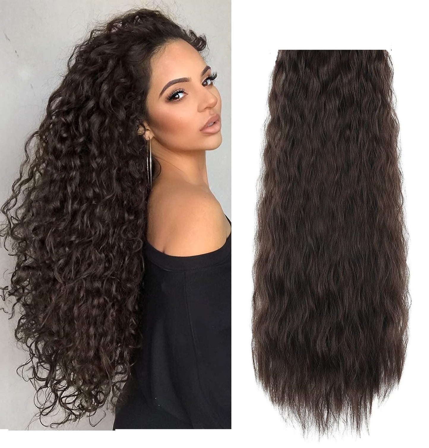 Artifice 5 clip 36 INCH Super Long Kinky Curly Hair Extension