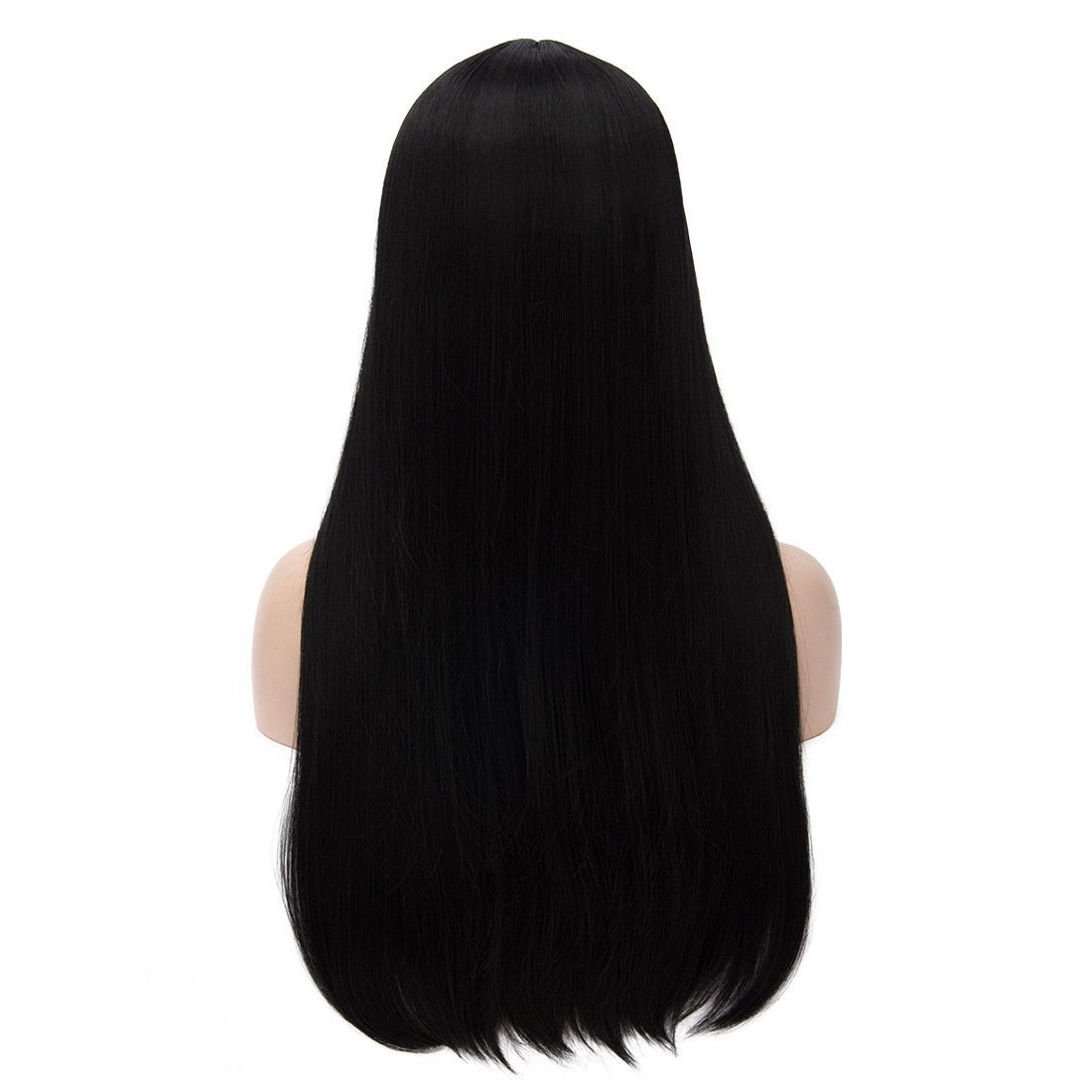 AirSky 26 inches Women's Wig Long Straight Imported Synthetic Hair Wig Stylish Hair Style For Girls