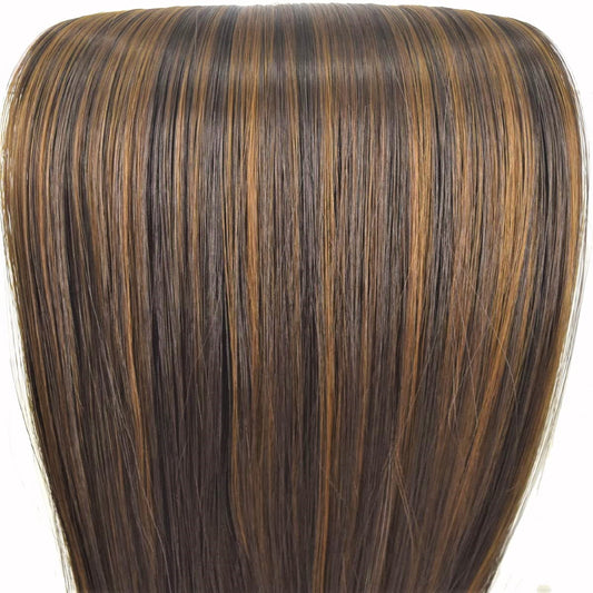 Artifice 5 Clip 24 Inches Straight Hair Extension Blonde With Brown