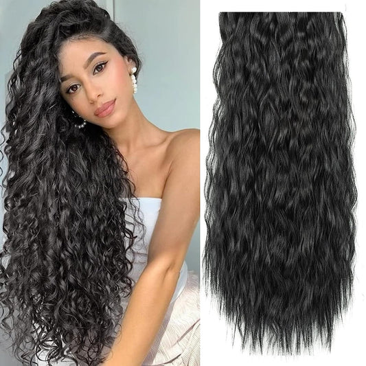 Artifice 5 clip 36 INCH Super Long Kinky Curly Hair Extension